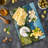 Ambesonne Landscape Tempered Glass Cutting Board Mountain Forest River Multicolor