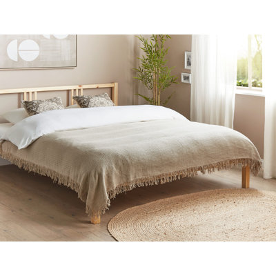 YERBENT Cotton No Pattern Bedspread