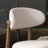 White Solid back side Chair(Set of 2)
