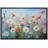 Vibrant Wildflower Bright Colorful Wild Flowers Daisy Garden Floral & Botanical Framed Canvas Print Wall Art-94423342-94423340