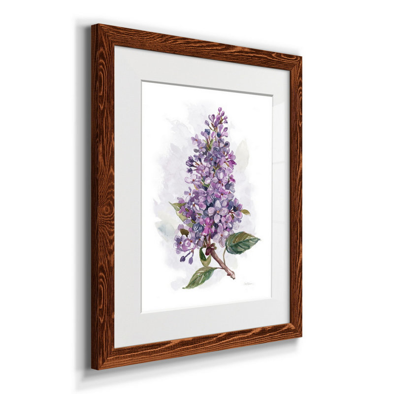 Awash In Lilac I - impression, Érable, H 20 po x l 17 po x P 1,5 po