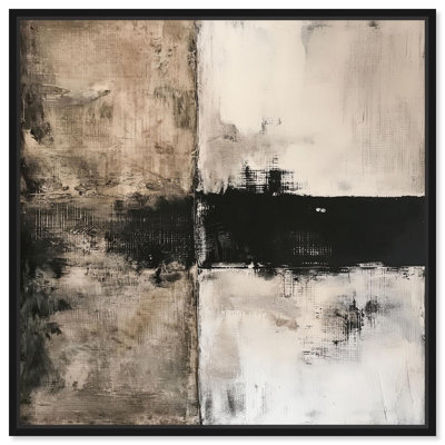 «Muddy Veil I Canvas Neutral Abstracts» par Art Remedy