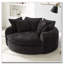 Fauteuil d'appoint rembourré en tissu chenille-928499250