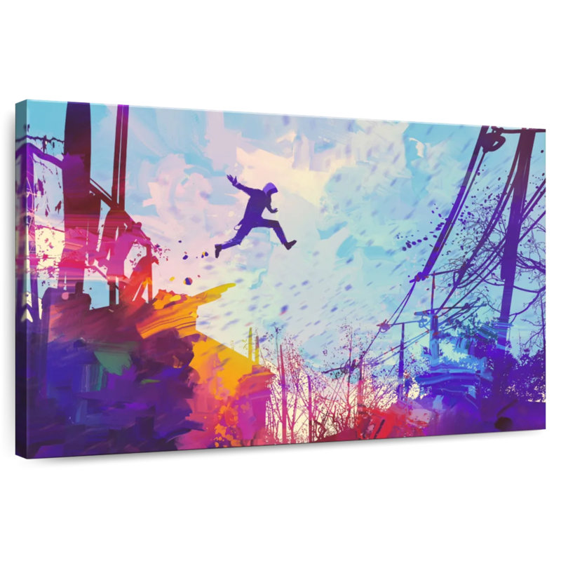 Sirecc Color Splash Parkour, H 20 po x l 30 po