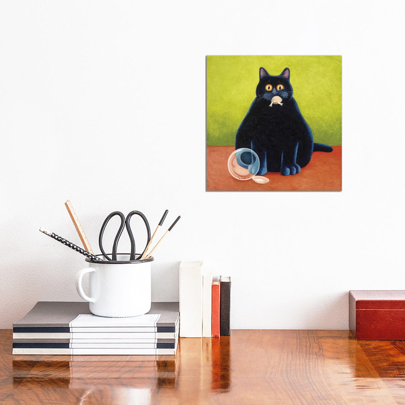 Lunch by Vicky Mount - Wrapped Canvas Gallery-Wrapped Canvas Giclée, 30.48 cm H x 30.48 cm W