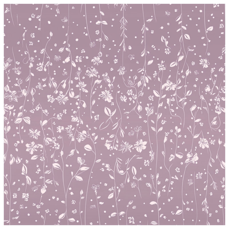 Tapisserie murale florale - Décoration murale nature, 50in H x60in W with 4 Grommets