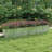 Raised Garden Bed Raised Flower Bed Galvanized Steel Planter Silver-1676113592