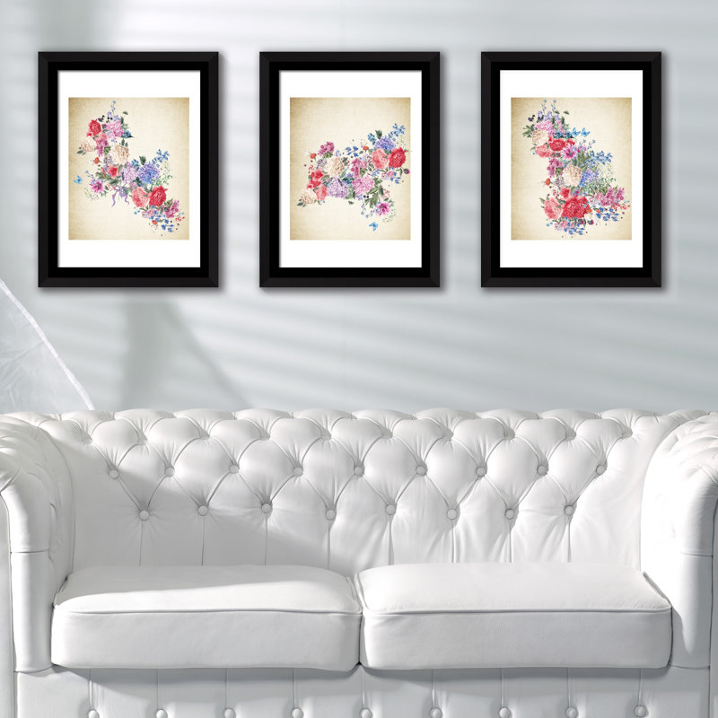 3 Piece Single Picture Frame Print