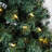 Home Heritage Pine 5' Artificial Half Christmas Tree Prelit 100 LED Lights