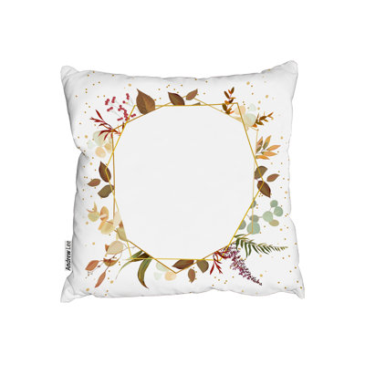 Floral Square Cushion