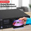 Amplificateur Bluetooth sans fil 4 canaux Pyle 3000W - Récepteur audio stéréo pour la maison avec lecteur CD / DVD à l'avant, radio FM, entrée haute définition, Aux, RCA, USB, 2 entrées micro avec écho, sortie caisson de basses - montage en rack