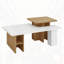 Ensemble de 2 tables basses gigognes Farmhouse-259278669