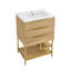 Meuble-lavabo 24 po Carre