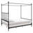 Frankie Metal Canopy Bed-184808844-184808843