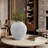 Neutral Textured Ceramic Table Vase Stoneware & Terracotta Table Vase White Textured Porcelain Vase