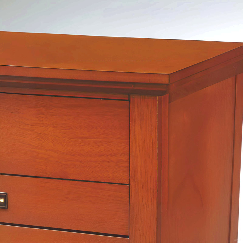 Charmante table de chevet de rangement décontractée pour tout espace, Brun