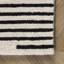 Tapis ivoire / noir Kaden-1452364634