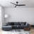 52" Smart Ceiling Fan With Remote, Light Kit Included Works With Google Assistant And Amazon Alexa,Siri Shortcut.-654977768