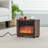 Josann 13.1'' W Brown Electric Fireplace