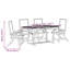 Solid Wood Patio Dining Set Oval Table-101510507-122610818-122610822