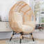 Fauteuil de patio en osier PE-924542427