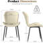 Chaise d'appoint rembourrée Modern (ensemble de 4)-171374286-171374321