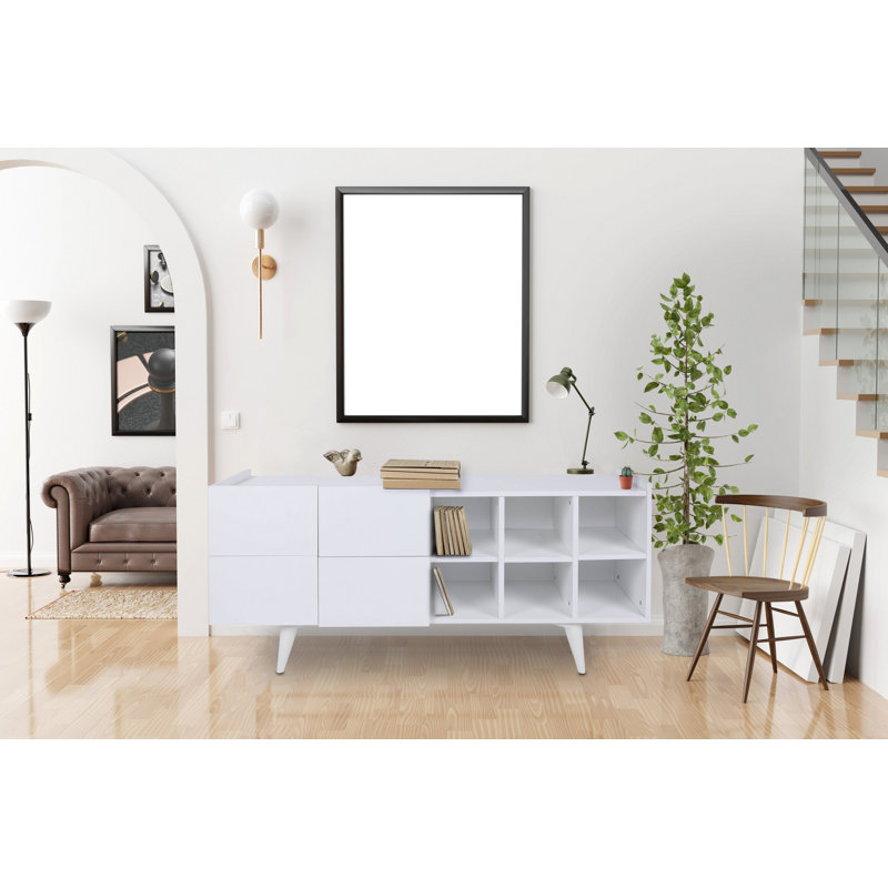 Granby 150cm Console Table, White