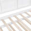 Lit en bois avec couchette, lit pour enfant avec tablette