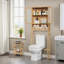 Freestanding Over The Toilet Storage