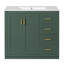 Ensemble de meuble-lavabo 36 po avec lavabo en céramique, armoire de rangement en bois massif, ensemble de meuble-lavabo autoportant avec 3 tiroirs et portes à fermeture douce-1735350737
