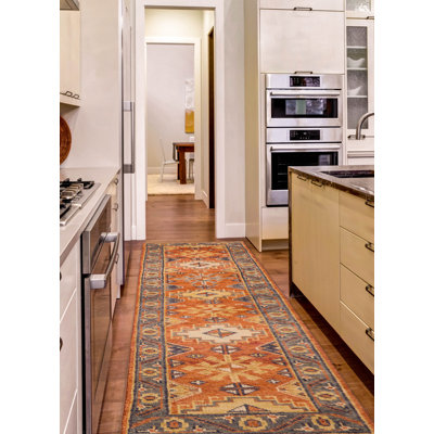 Jules Serapi Copper Rug 2'8" x 10'4"