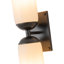 Double Glass Dimmable Armed Sconce-1825456996