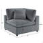 Chaise de coin Caylie - gris anthracite-1476112670