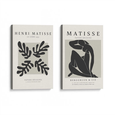Ensemble de 2 Matisse Nus Noir et La Gerbe