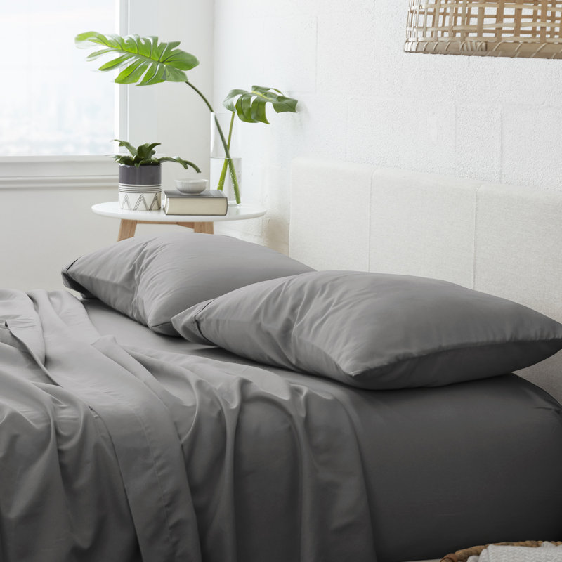 Simply Soft™ Microfiber - Set of 2, Gray, King