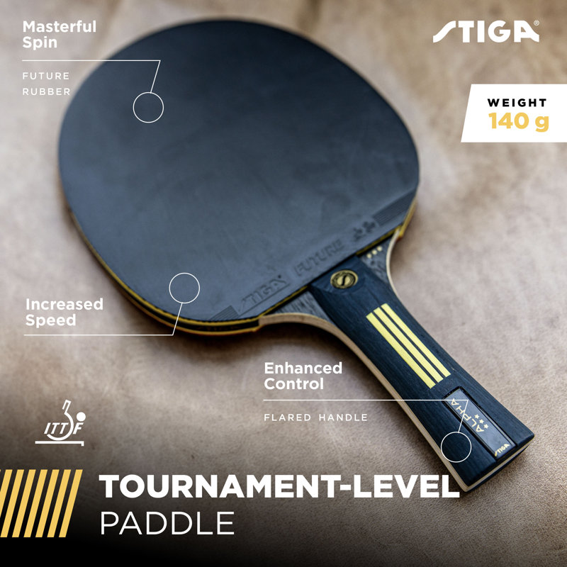STIGA Alpha Tournament-Level Paddle
