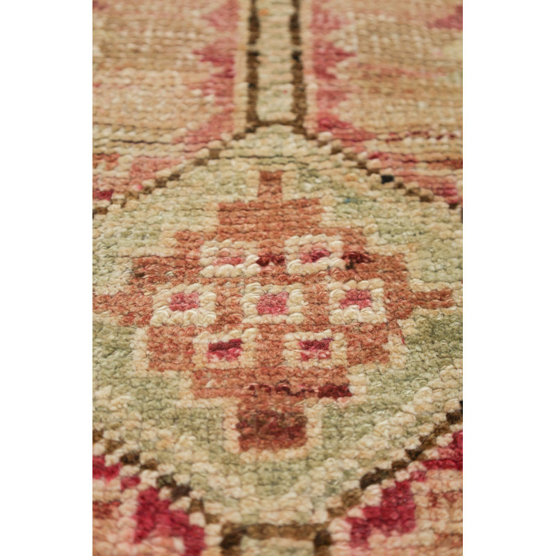 Vintage Turkish Village Rugs One-of-a-Kind Runner 2'7" X 14'8" Area Rug