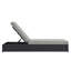 Chaise longue inclinable avec coussins 27 po Modway Tahoe-95616598