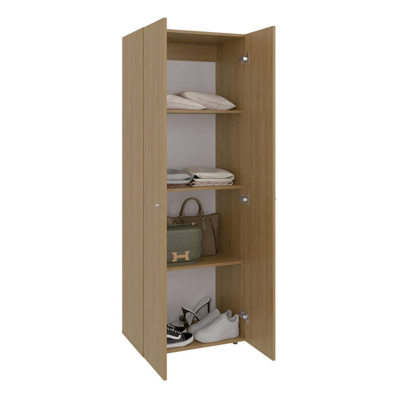 Closet System Eco, Bedroom, Macadamia