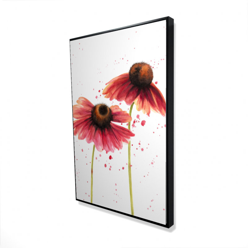 " Two Pink Daisies "