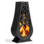 Aamil Rectangle Steel Wood Burning Smokeless Chimnea
