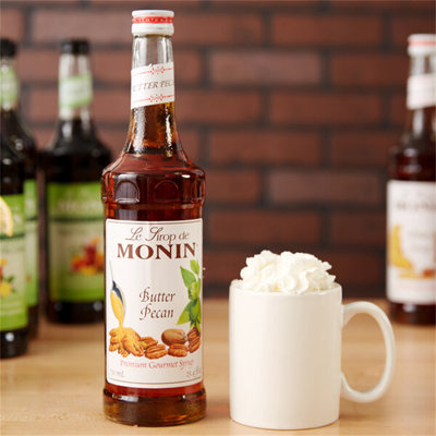 Sirop aromatisant au beurre de pacane et au beurre de qualité supérieure Monin, 750 ml, délai supplémentaire WS-544SYPAR258A
