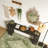 Farmhouse Wood Sofa Table Entryway Table-695619985