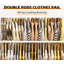 Bonville 72cm Rolling Clothing Rack-971065434