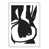 Cadre photo blanc mat