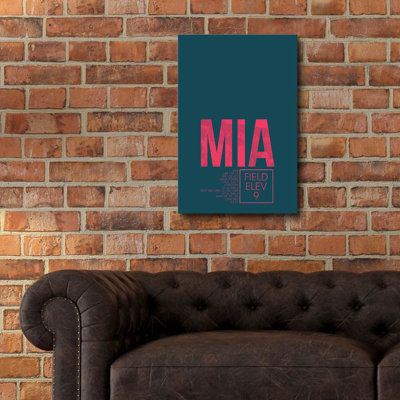 'MIA ATC' by O8 Left, Acrylic Glass Wall Art