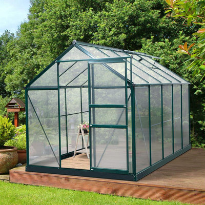 Aaliegha 6 Ft W x 10 Ft D Greenhouse