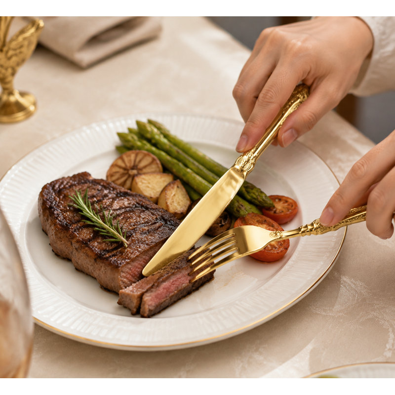 20-Piece 18/10 Stainless Steel Flatware Set