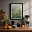 Wildflower Meadow Modern - Framed Print-1681501699-1681501709
