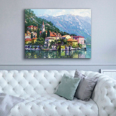 " Reflections Of Lake Como " by Howard Behrens